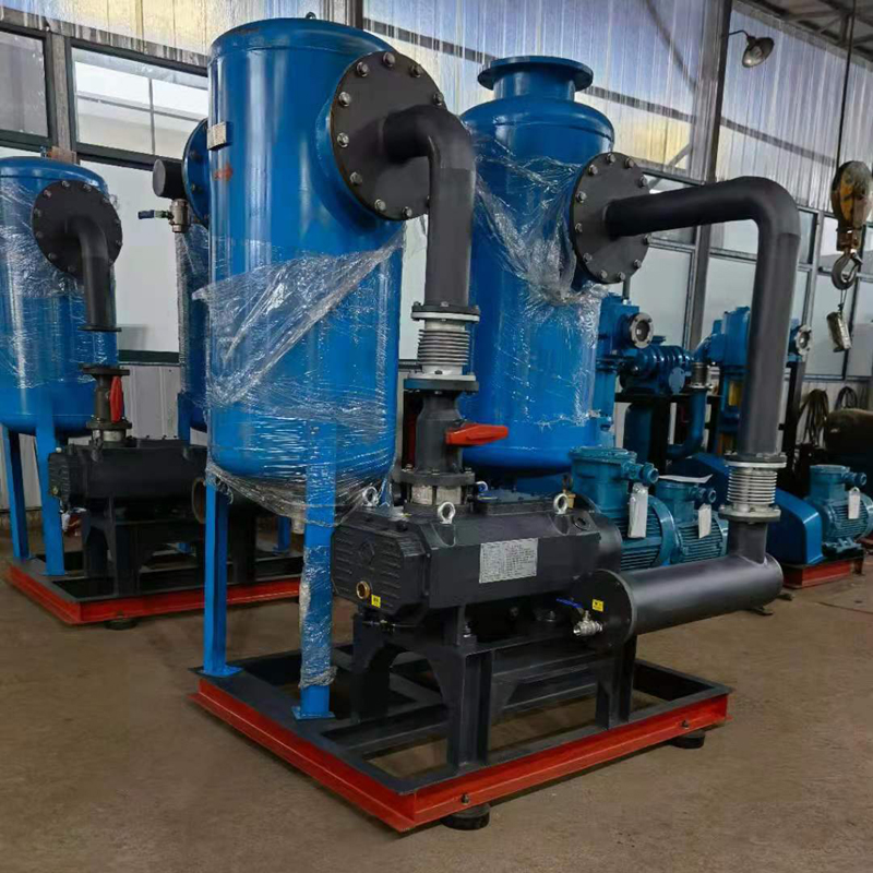 海门真空泵公司定制真空抽气系统配套DN250旋风91香蕉污视频下载现场